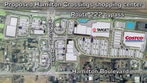 Hamilton Crossings plan. Target and Costco could be anchors